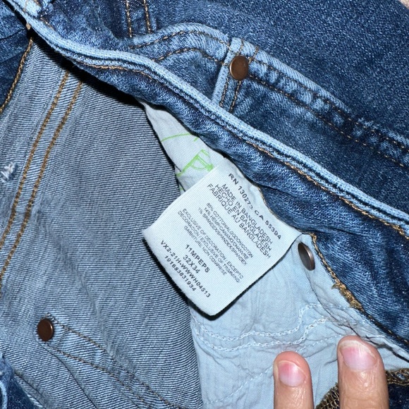 Womens Wrangler size 32x34 Trouser Jeans - Picture 3 of 4